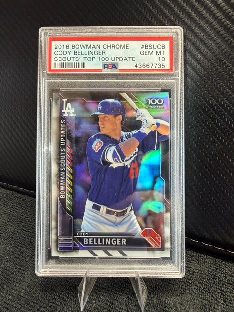 2016 Bowman Chrome Cody Bellinger