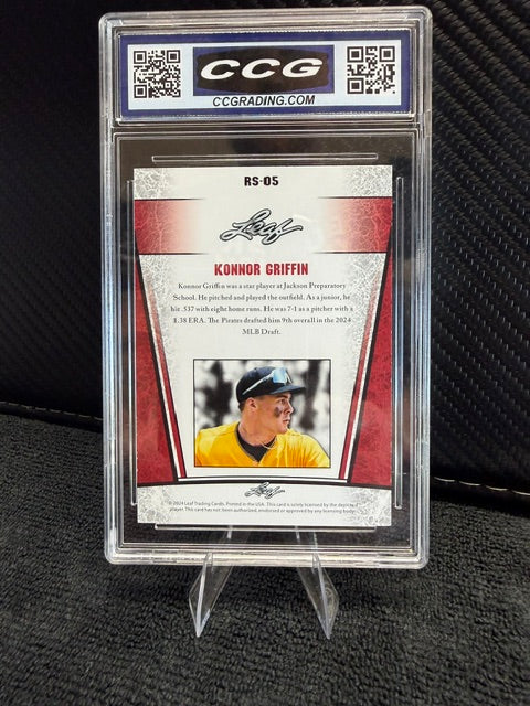 2024 Leaf Rookie Konnor Griffin